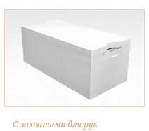 Газобетонный блок ГРАС D350, 600x200x200 мм