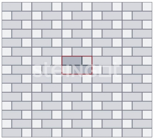 Брусчатка 200*100*40 Коричневая (полный прокрас), Steingot