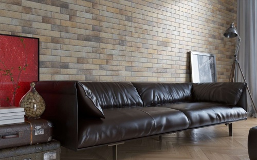 Фасадная клинкерная плитка Cerrad Loft Brick Masala, 245x65x8 мм